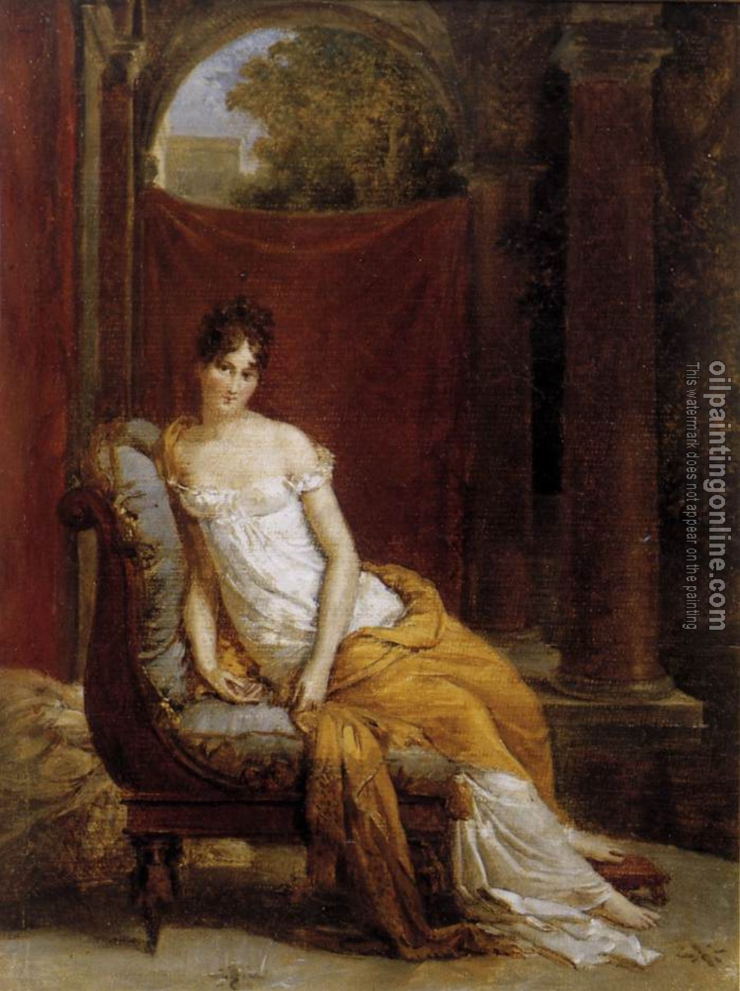 Francois Gerard - Madame Recamier